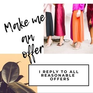 Replying to ALL reasonable offers!